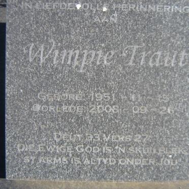 TRAUT Wimpie 1951-2008
