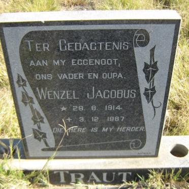TRAUT Wenzel Jacobus 1914-1987