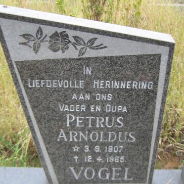 VOGEL Petrus Arnoldus 1907-1965