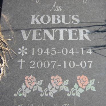 VENTER Kobus 1945-2007 &amp; Christine 1949-