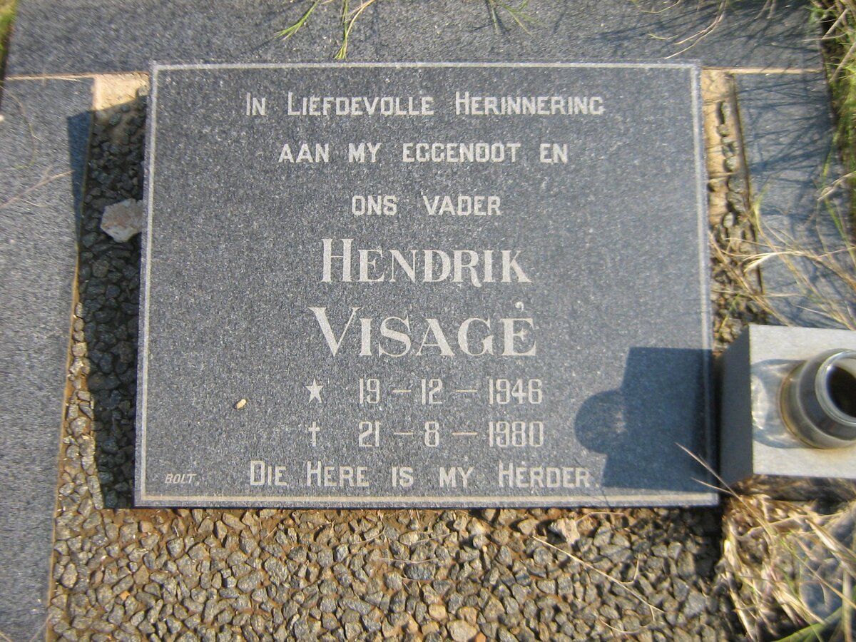 VISAGE Hendrik 1946-1980
