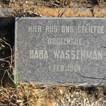 WASSERMAN Baba -1964