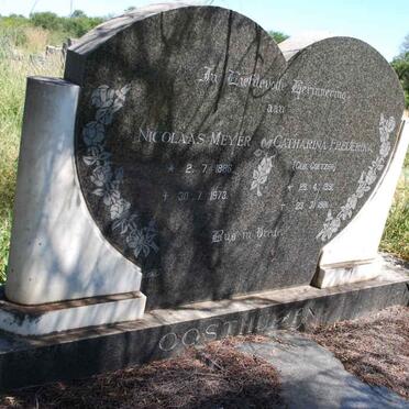 OOSTHUIZEN Nicolaas Meyer 1886-1973 &amp; Catharina Frederika COETZER 1891-1981