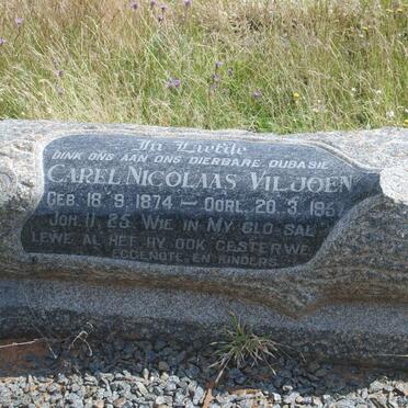 VILJOEN Carel Nicolaas 1874-1957