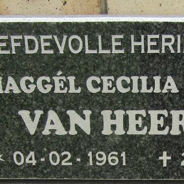 HEERDEN Maggel Cecilia Johanna, van 1961-2019