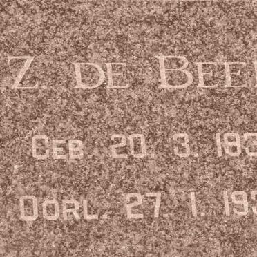 BEER Z., de 1931-1937