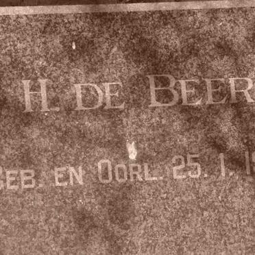 BEER H., de 1941-1941