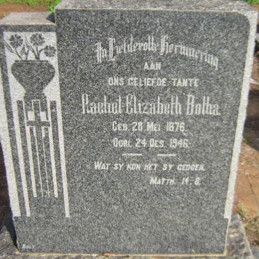 BOTHA Rachel Elizabeth 1876-1946