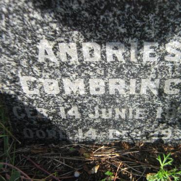 COMBRINCK Andries 1936-1937