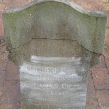 COETZEE Cornelius Johannes Stefanus 1871-1928