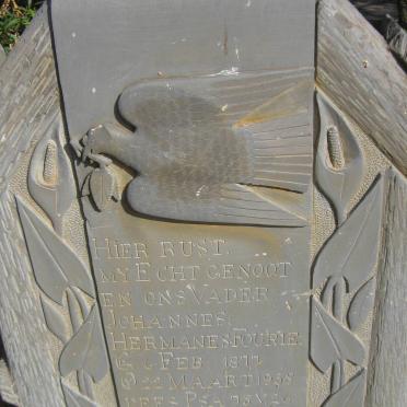 FOURIE Johannes Hermanes 1877-1958