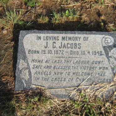 JACOBS J.C. 1872-1948