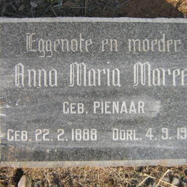 MAREE Anna Maria nee PIENAAR 1888-1963