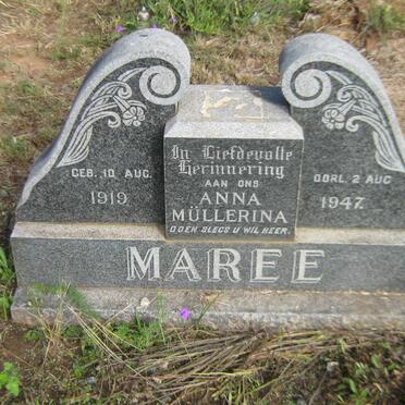 MAREE Anna Mullerina 1919-1947