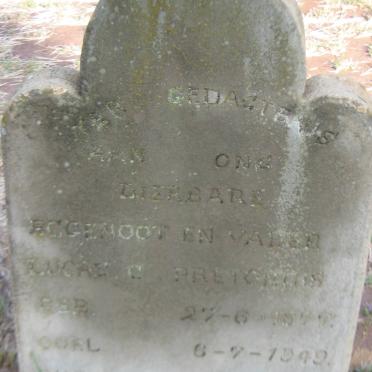 PRETORIUS Lucas C. 187?-1949