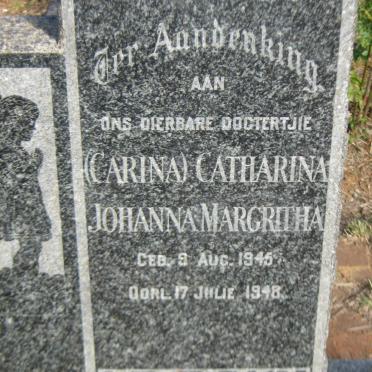 ROUX Catharina Johanna Margritha, le 1945-1948