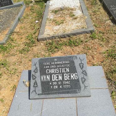 BERG Christien, van den 1942-1995