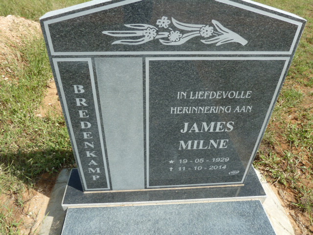 BREDENKAMP James Milne 1929-2014