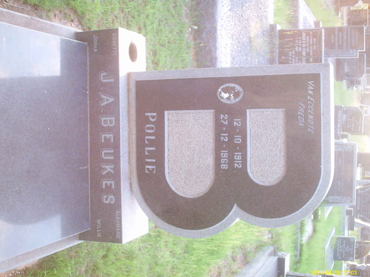 BEUKES J.A. 1912-1968