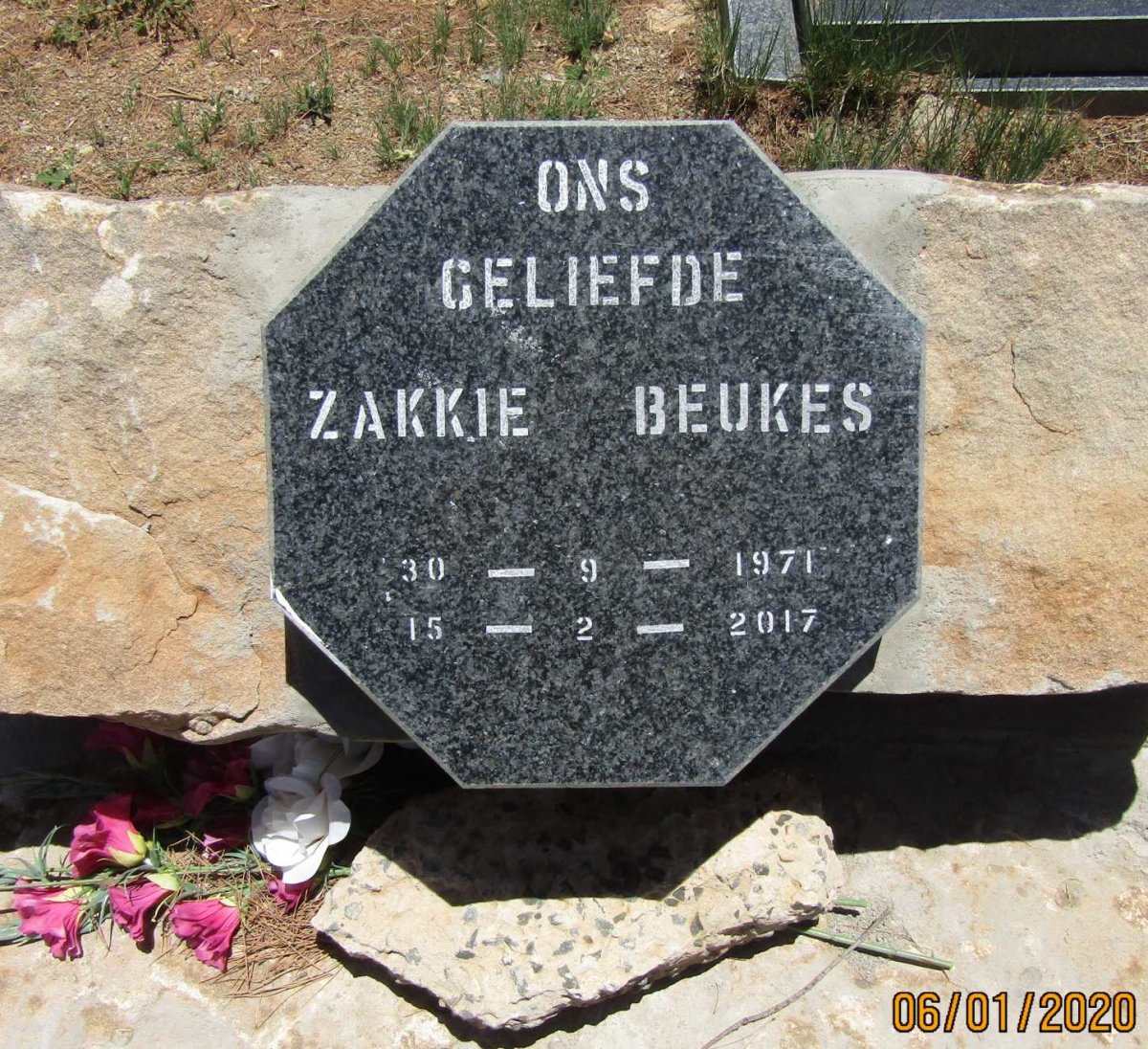 BEUKES Zakkie 1971-2017