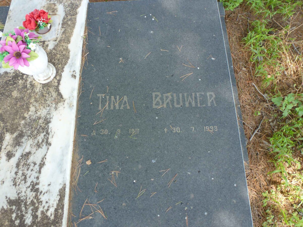 BRUWER Dirk 1903-1984 &amp; Tina 1911-1993