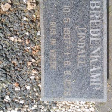 BREDENKAMP Tindall 1937-1976