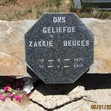 BEUKES Zakkie 1971-2017