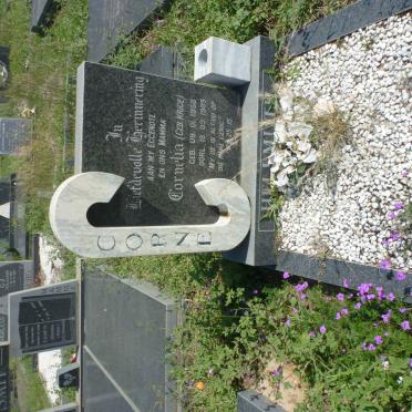 HELLMUTH Cornelia nee KRIGE 1958-1989