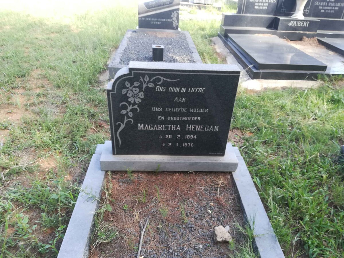 HENEGAN Magaretha 1894-1976