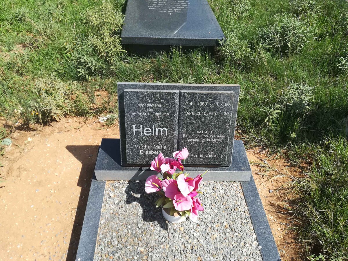 HELM Martha Maria Elisabeth 1960-2010