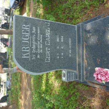 KRUGER Gert Carel J. 1937-1984