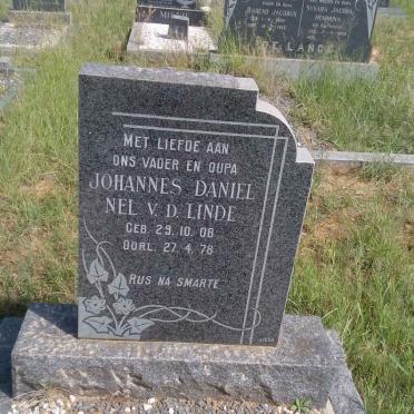 LINDE Johannes Daniel Nel, v.d. 1908-1978