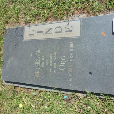 LINDE Org 1934-1988