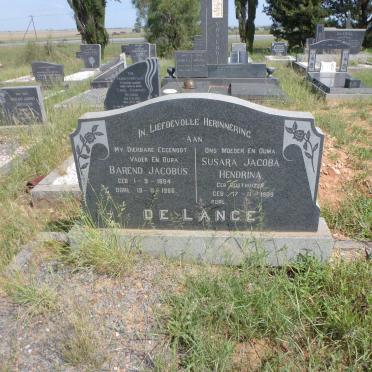 LANGE Barend Jacobus, de 1894-1966 &amp; Susara Jacoba Hendrina OOSTHUIZEN 1909-