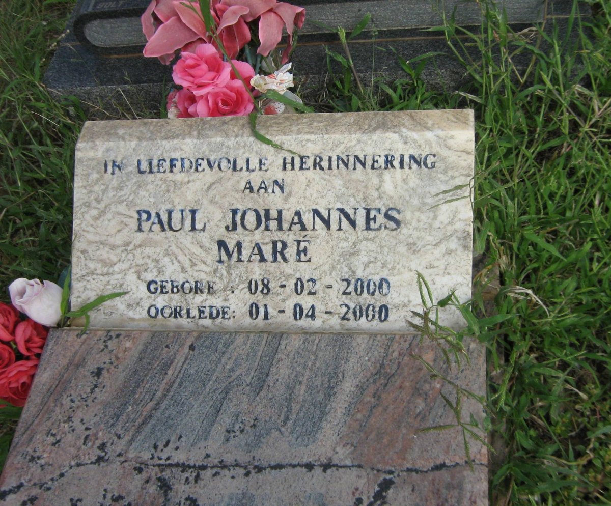 MARE Paul Johannes 2000-2000