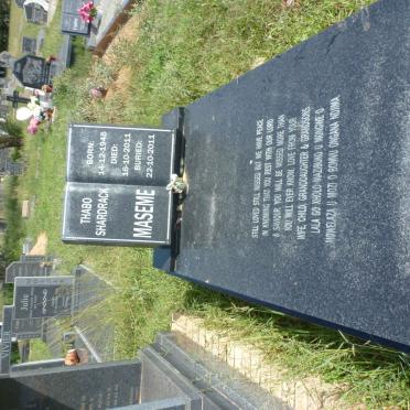 MASEME Thabo Shardrack 1945-2011