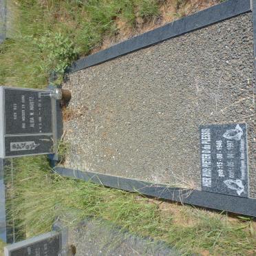 MARITZ Alida M. 1916-1993 :: DU PLESSIS Pieter D. 1946-1997