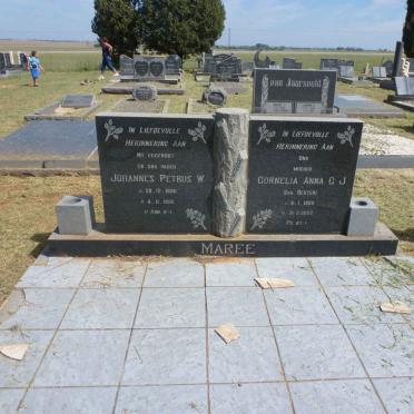 MAREE Johannes Petrus W. 1896-1980 &amp; Cornelia Anna C.J. BESTER 1905-2002