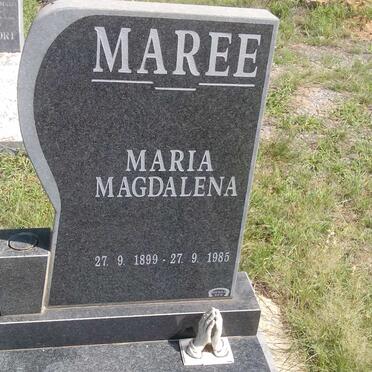 MAREE Maria Magdalena 1899-1985