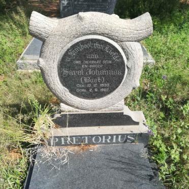 PRETORIUS Sarel Johannes 1933-1962