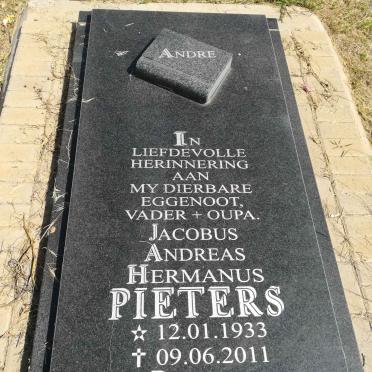 PIETERS Jacobus Andreas Hermanus 1933-2011