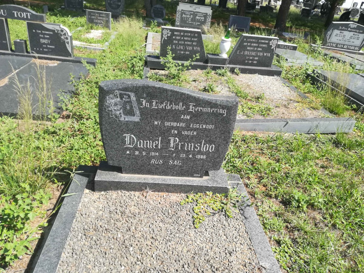 PRINSLOO Daniël 1914-1986