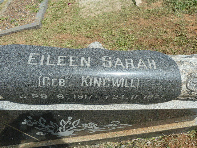 ROOME Eileen Sarah nee KINGWILL 1917-1977