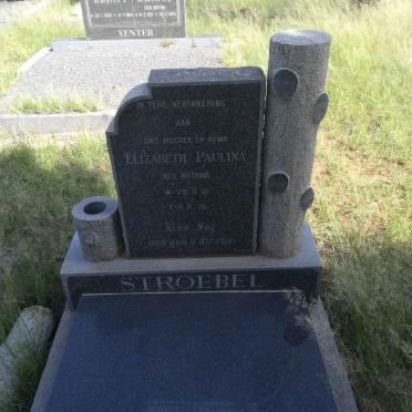 STROEBEL Elizabeth Paulina nee BOTHMA 1931-1976