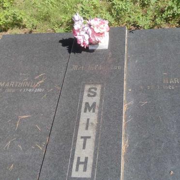 SMITH Marthinus 1926-2007 &amp; Marie 1928-1985