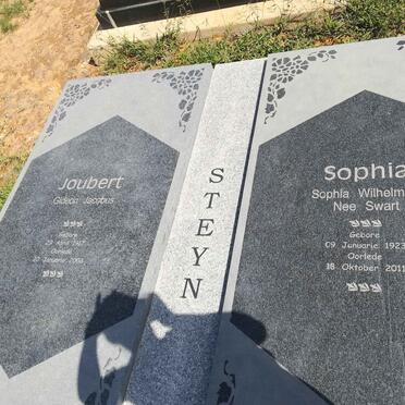 STEYN Gideon Jacobus 1917-2003 &amp; Sophia Wilhelmina SWART 1923-2011