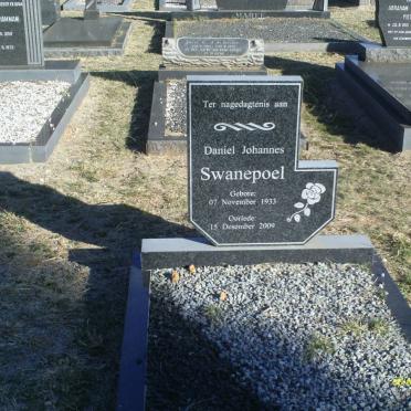 SWANEPOEL Daniel Johannes 1933-2009