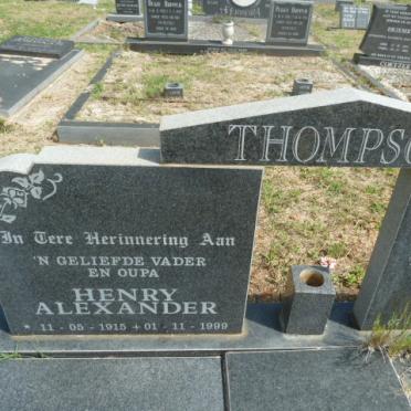 THOMPSON Henry Alexander 1915-1999