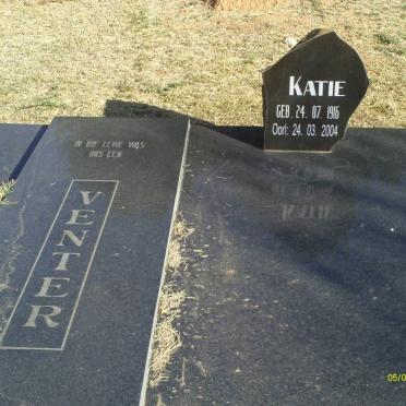 VENTER Piet 1908-1997 &amp; Katie 1916-2004