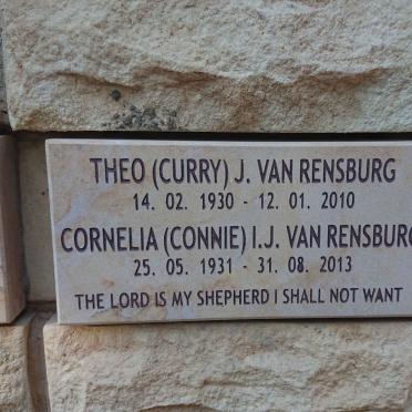 Free State, CLARENS, NG Kerk, Gedenkmuur